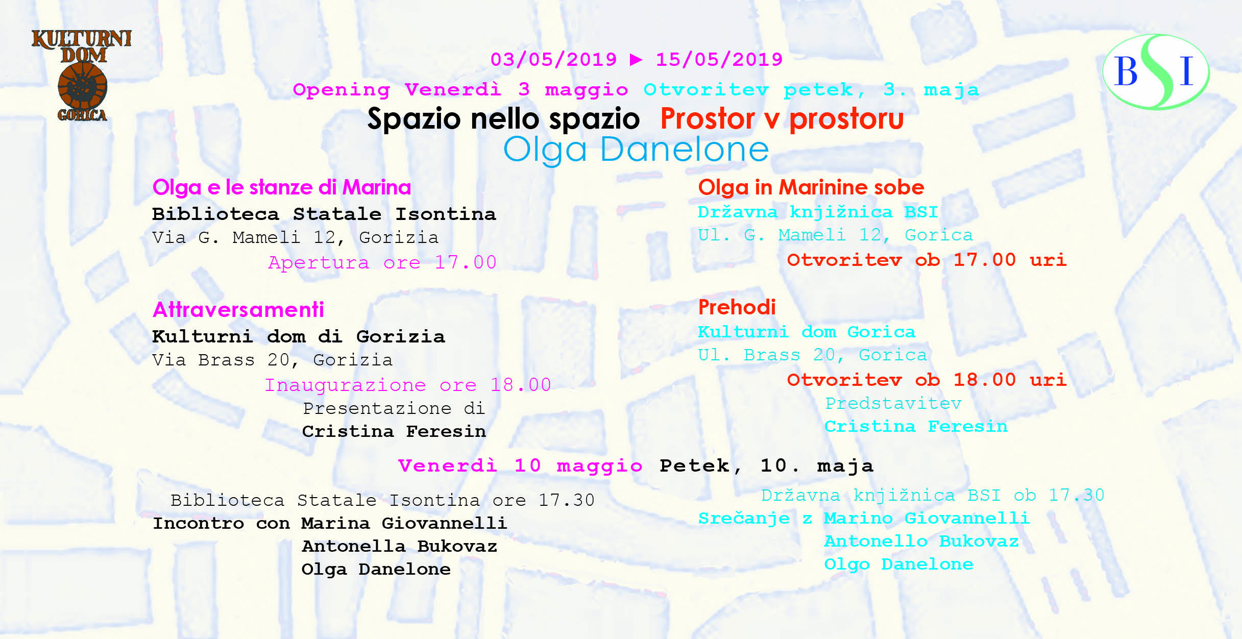 SPAZIO NELLO SPAZIO - ATTRAVERSAMENTI